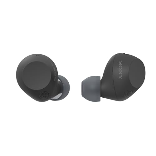 Sony WF-C710NSA | Dual Noise Cancellation Wireless Bluetooth in Ear Earbuds | AI Call Quality | 40Hrs Battery W/O ANC | 30Hrs Battery with ANC - Black