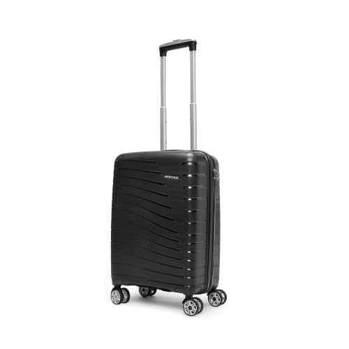 ACEPACK By Verage - STARLINK Unbreakable Hard Side Polypropylene Luggage Small Cabin 41L | Lightweight Suitcase Set with 360° Silent Spinner Wheels, Number Lock, Telescopic Handle & 3 Year Warranty