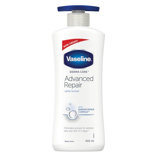 Vaseline Derma Care Advanced Repair Body Lotion|| For Sensitive|| Dry Skin|| Non Greasy|| Long Lasting Moisturisation|| 400 ml