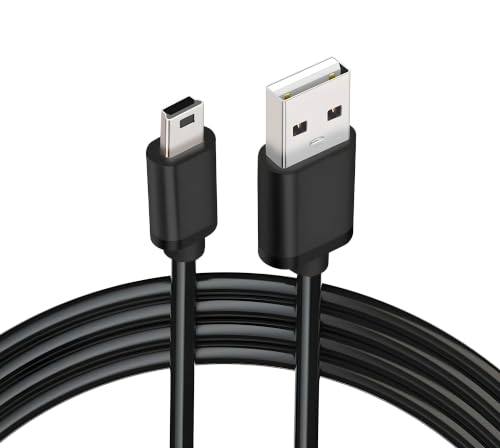 Mjkart USB 2.0 A Male to Mini-B 5 Pin 3 Meter V3 Cable (9.84 Feet) for External HDDS/Digital Cameras/Card Readers/MP3 Players