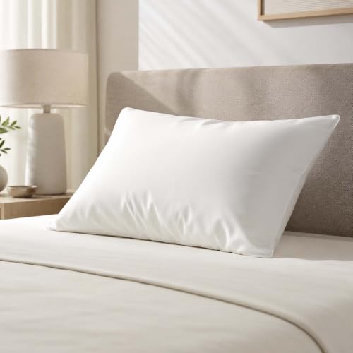 MAXNAP Sleeping Pillows 16x24 Inch | Soft & Fluffy Bed Pillows for Sleeping, Hollow Fiber Filling, Medium Firm Neck Support | Breathable, Washable, Hotel Quality White Pillows Pack of 1