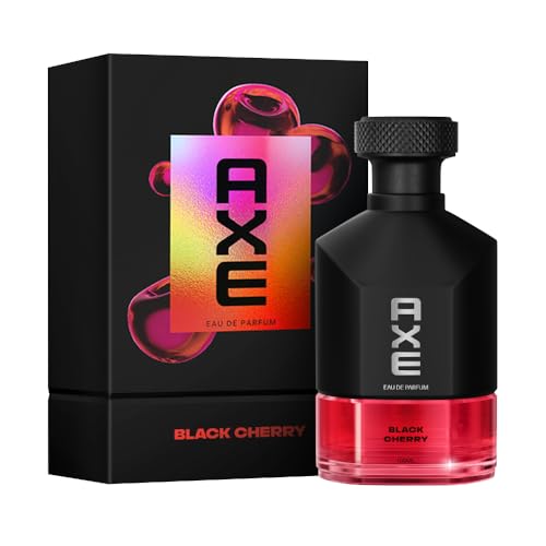 Axe Strong Perfume for Men | Black Cherry Woody Fragrance | 12Hr Long Lasting | Amber Fruity Eucalyptus Lavender Vanilla | Premium EDP 100ml