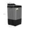VW 8.5 kg semiautomatic Top Load Washer Only with Powerful Wash, V8 Supreme Wash, Black/Grey
