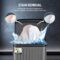 VW 8.5 kg semiautomatic Top Load Washer Only with Powerful Wash, V8 Supreme Wash, Black/Grey